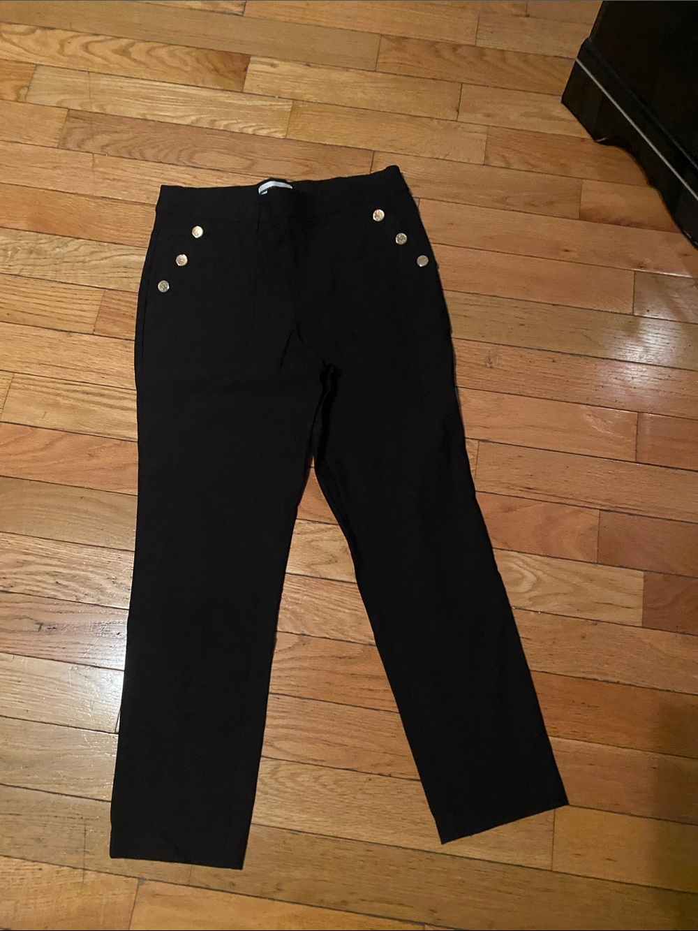 Jules & Leopold Black High-Waist Pants